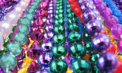 Don't Forget Those Fat Tuesday Staples: Beads, Beads And More Beads!